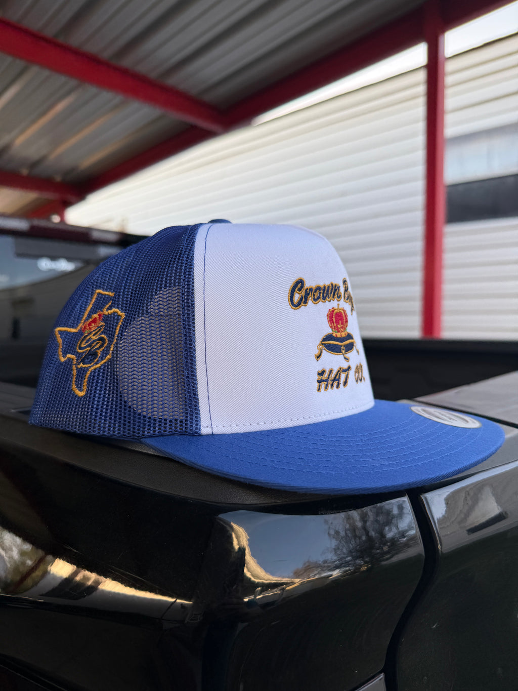 Royal Blue Crown Boyz Hat