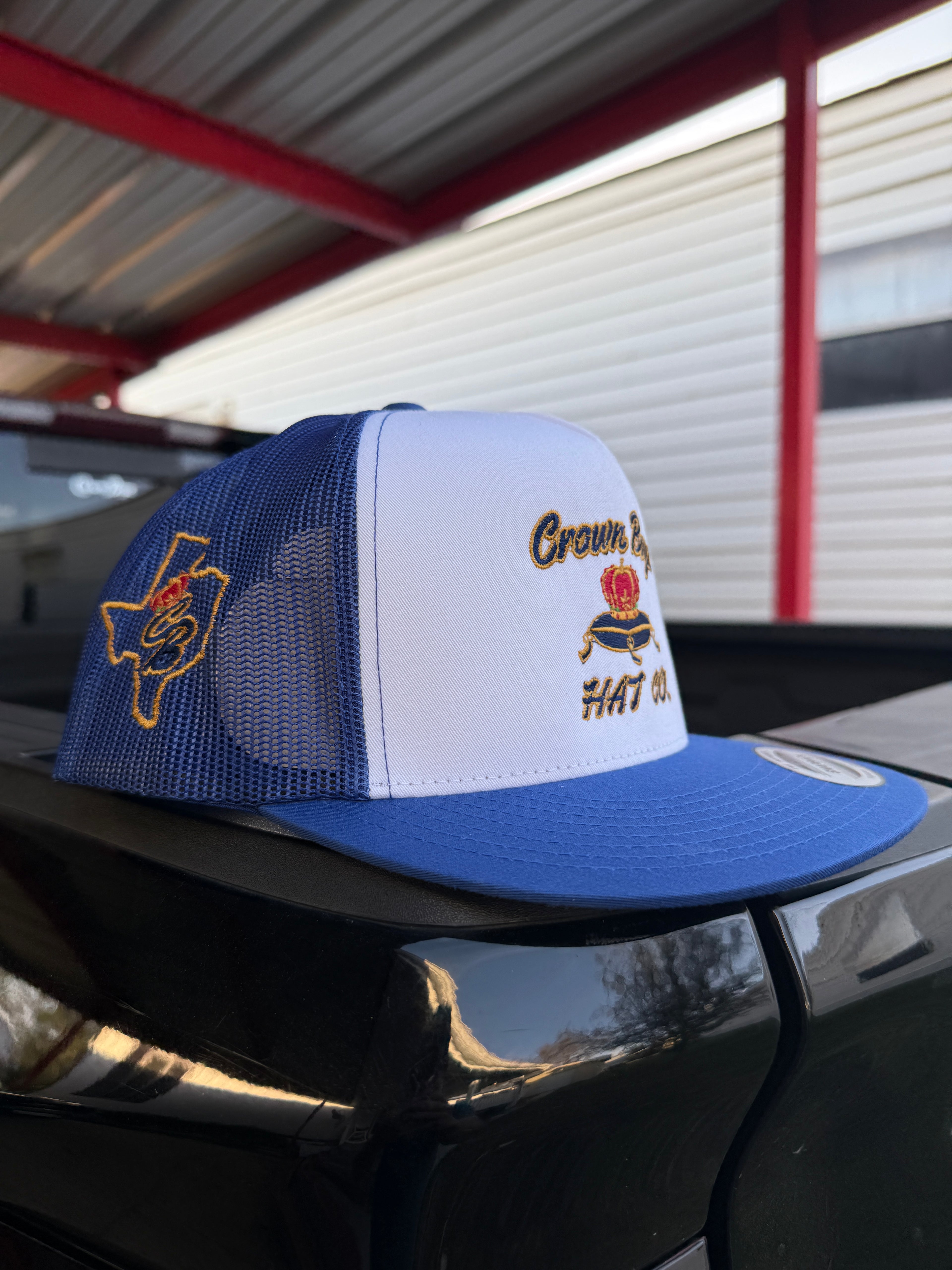 Royal Blue Crown Boyz Hat