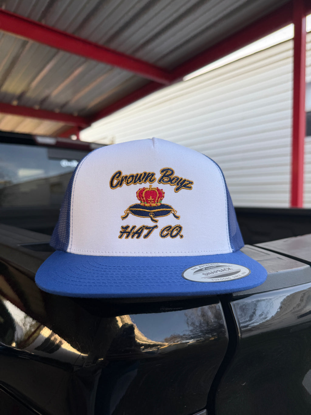 Royal Blue Crown Boyz Hat