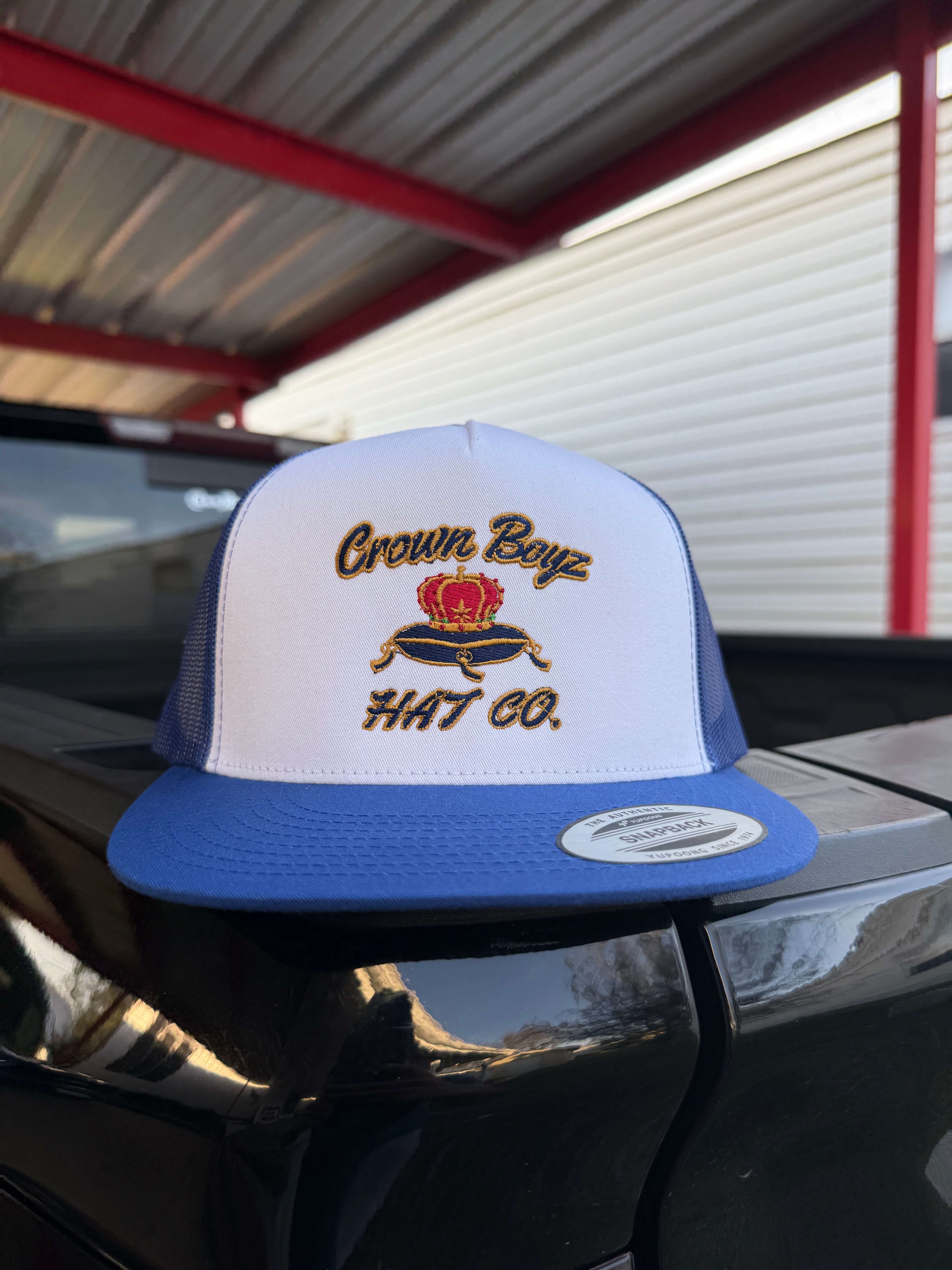 Royal Blue Crown Boyz Hat
