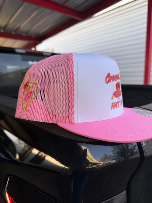 All Pink Crown Boyz Hat