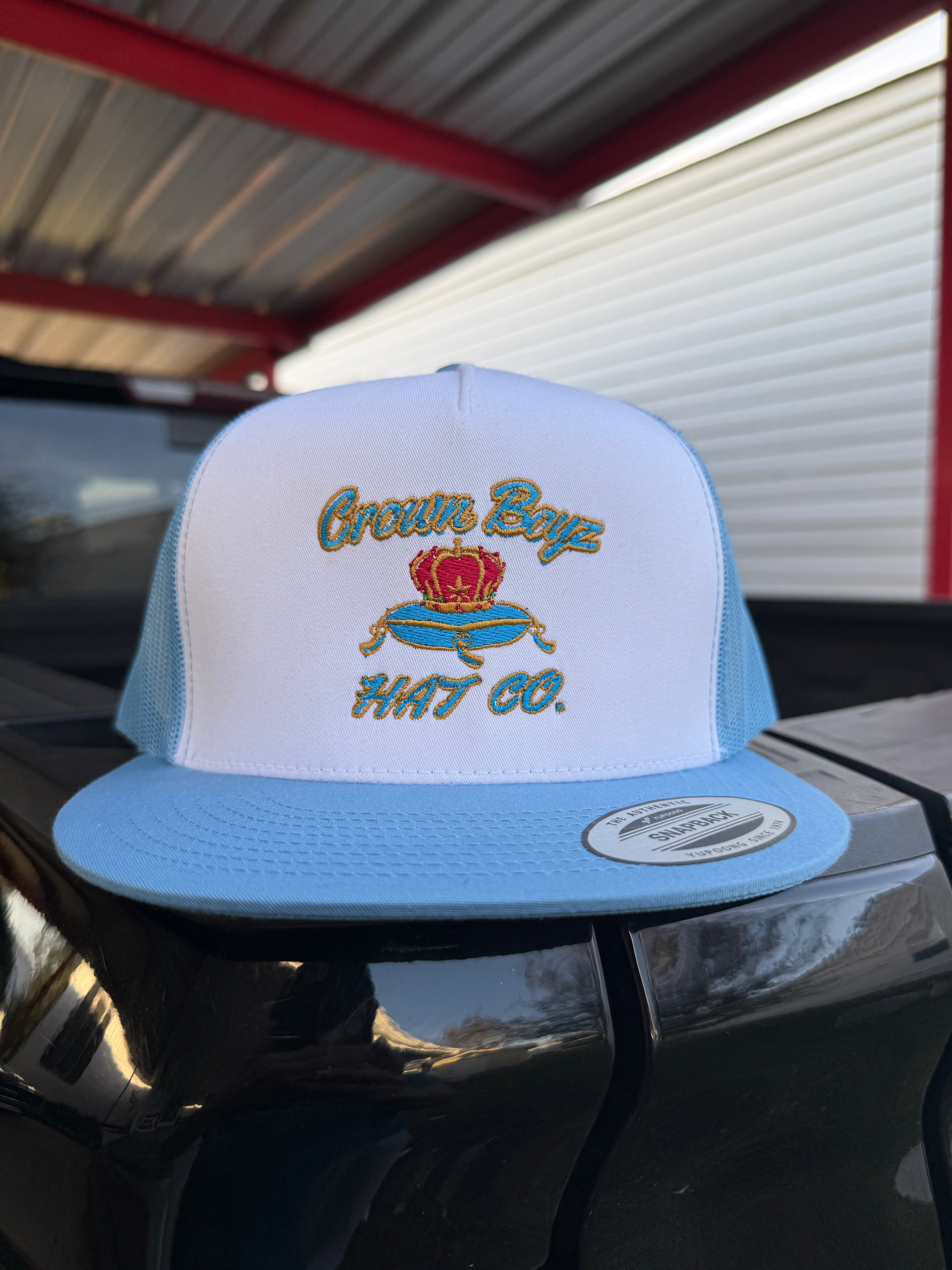 Baby Blue Crown Boyz Hat